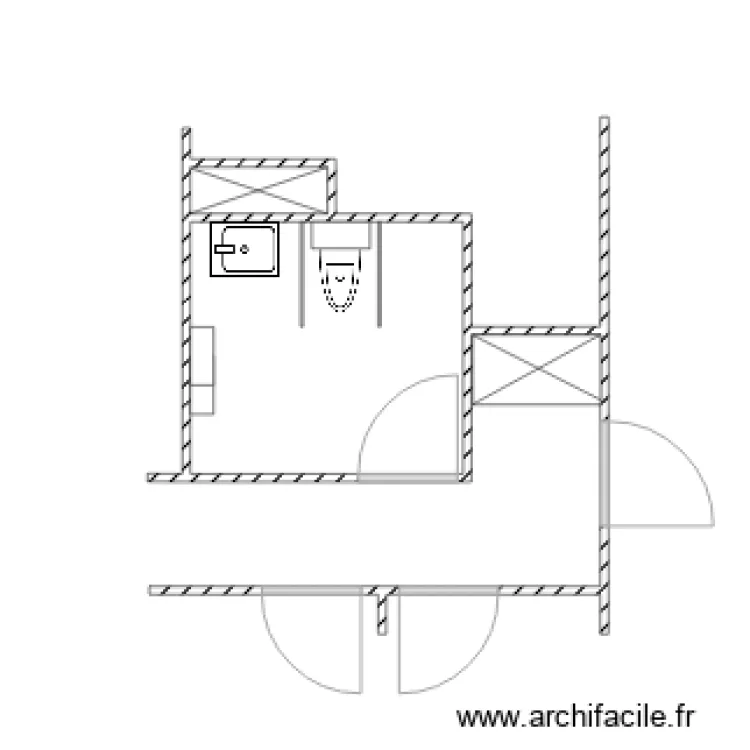 nouvelle SDB devoir ergonomie. Plan de 