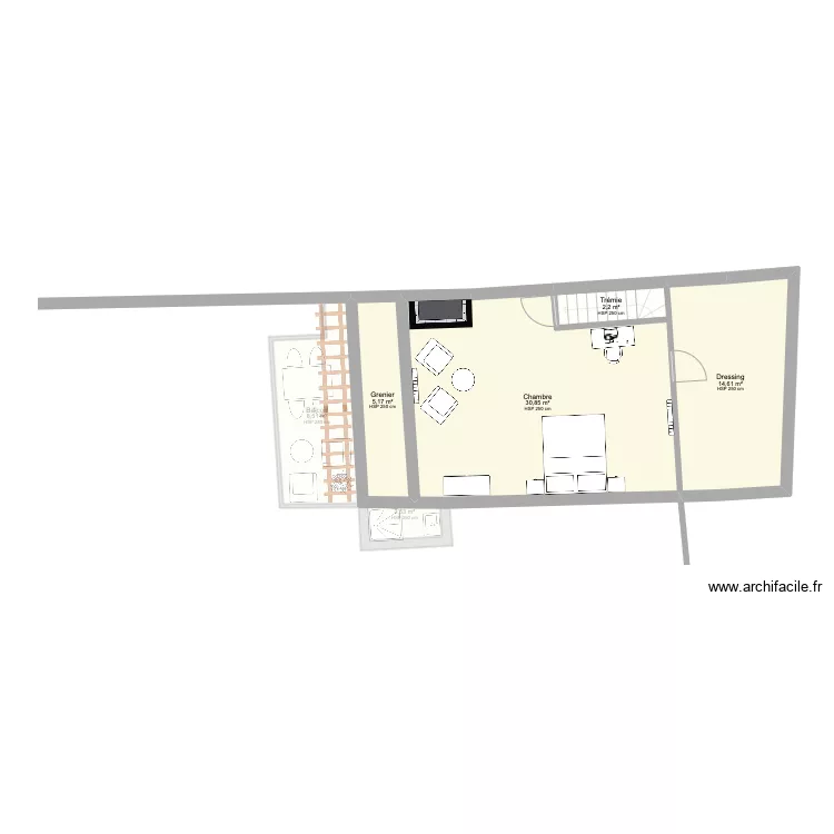 La Garignette. Plan de 