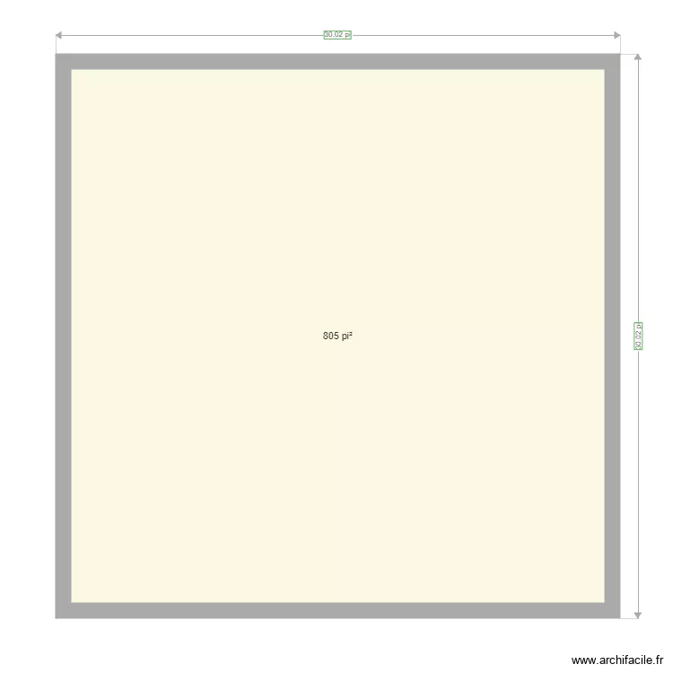 Lac Dion. Plan de 