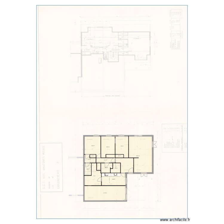 2Matisse Existant. Plan de 0 pièce et 0 m2