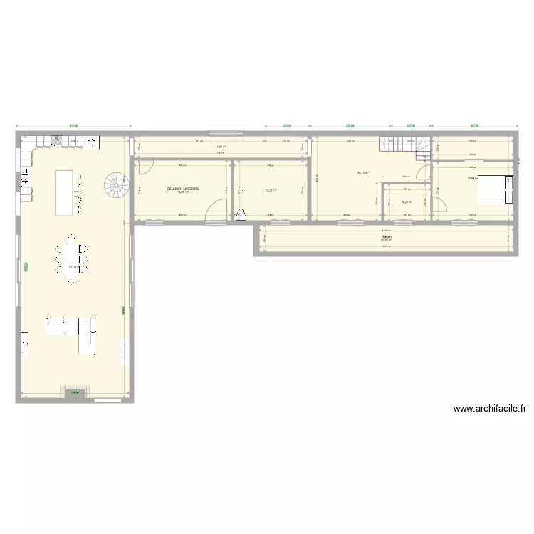 Maison5. Plan de 