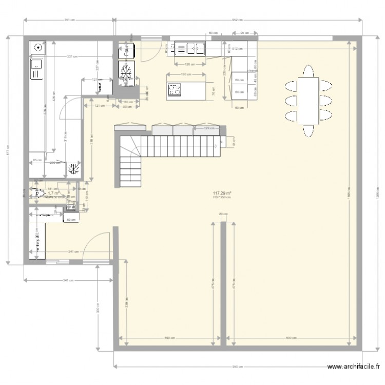 RDC 2. Plan de 0 pièce et 0 m2