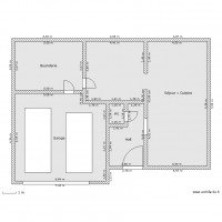 Plan maison rez
