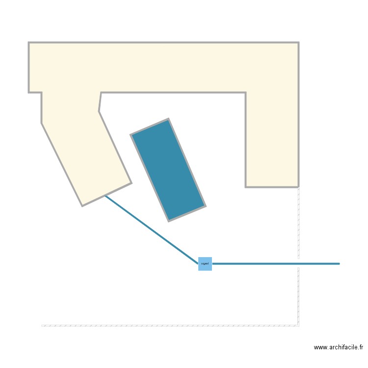 SARL LES FONTAINES. Plan de 0 pièce et 0 m2