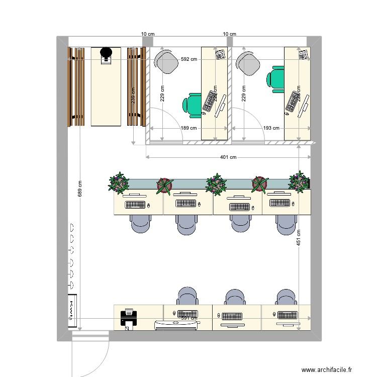 Bureau Final4. Plan de 0 pièce et 0 m2
