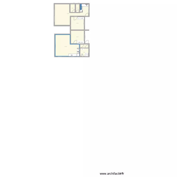 apt 4 sdb wc non separe version 2. Plan de 