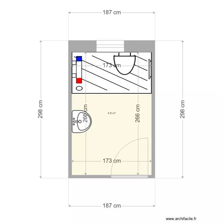 Desormiere sdb projet. Plan de 