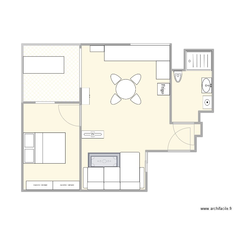 HAGUENAUter. Plan de 0 pièce et 0 m2