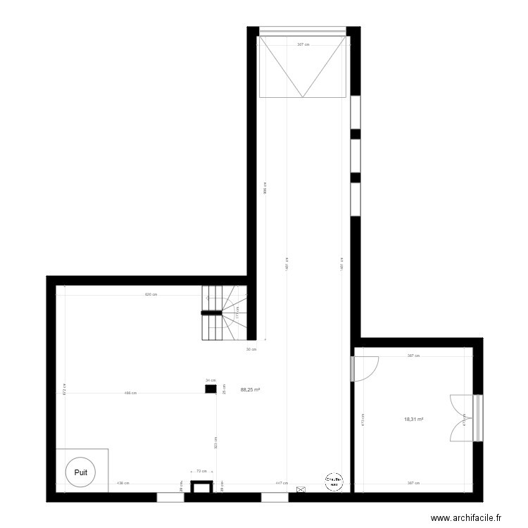 Plan original Gaby. Plan de 0 pièce et 0 m2