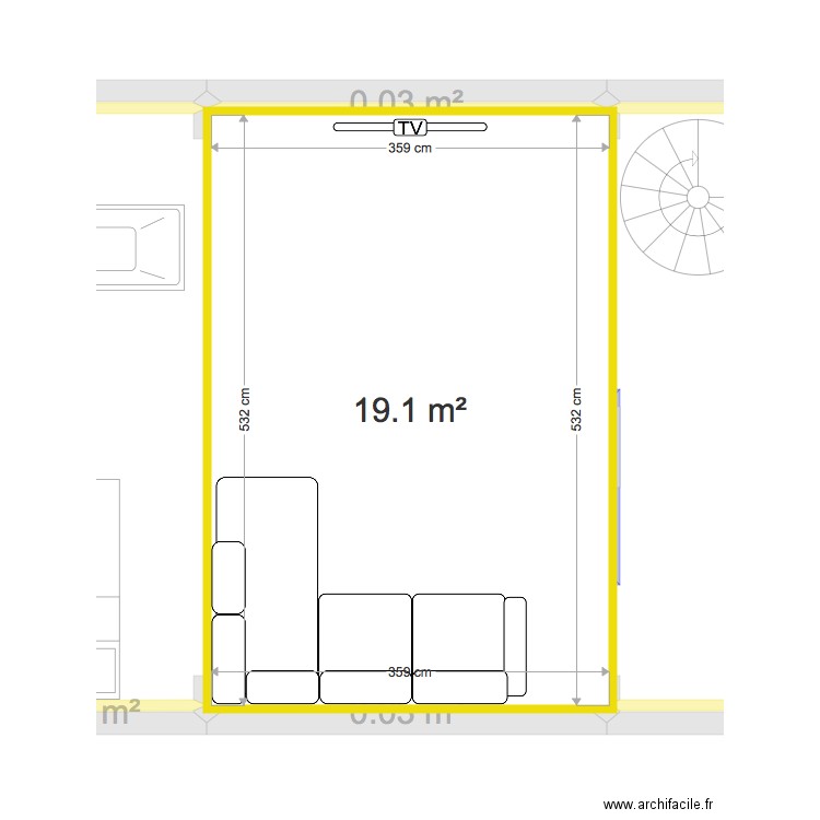 loft Monet. Plan de 0 pièce et 0 m2