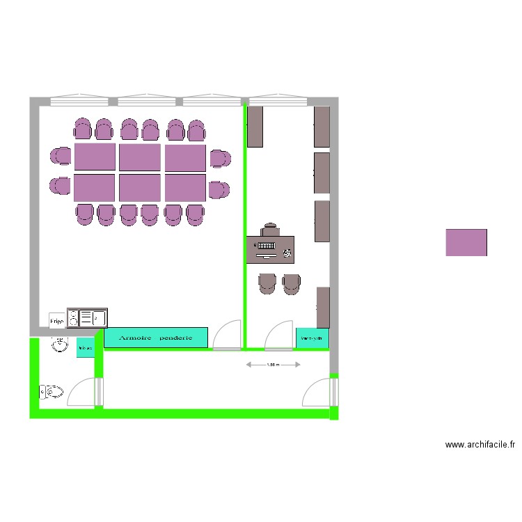 TRAVAUX MAIRIE 4. Plan de 0 pièce et 0 m2