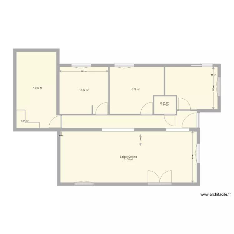 Saint cann&acirc;t existant. Plan de 