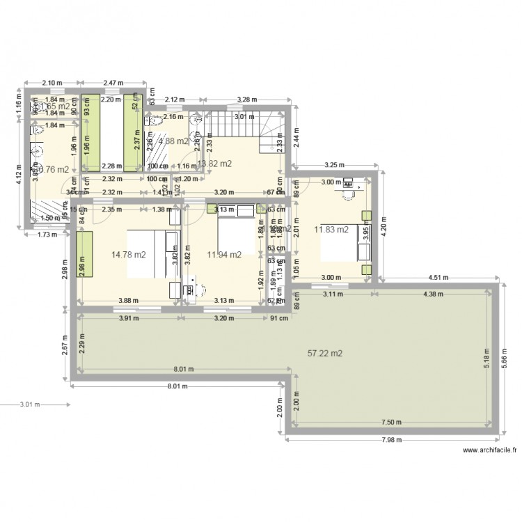 ETAGE PEDRO 2. Plan de 0 pièce et 0 m2