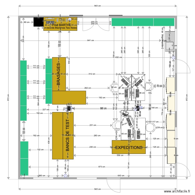 Projet S.A.V Proposition 3. Plan de 0 pièce et 0 m2
