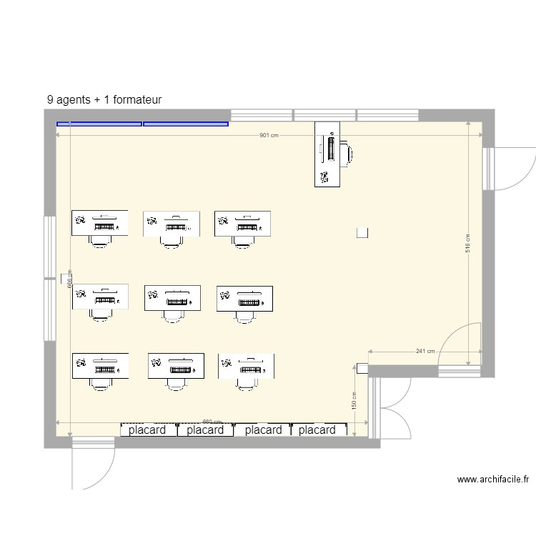 petite salle de formation Alpins. Plan de 0 pièce et 0 m2