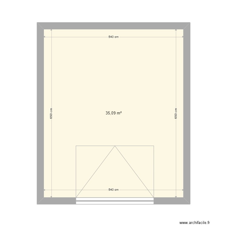 garage. Plan de 0 pièce et 0 m2