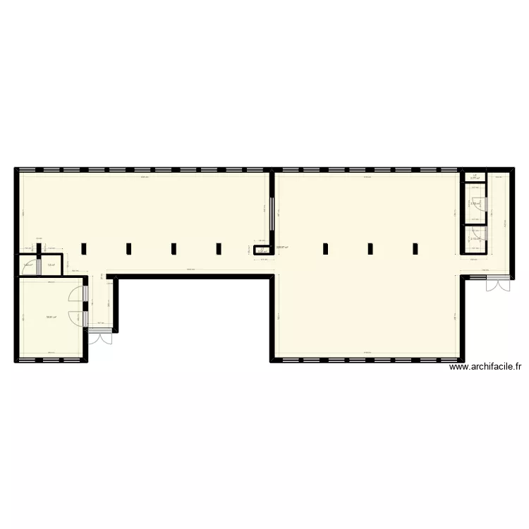 B92C16-18F existant. Plan de B92C16-18F existant. Plan de