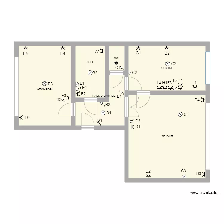 MARTISENS. Plan de 