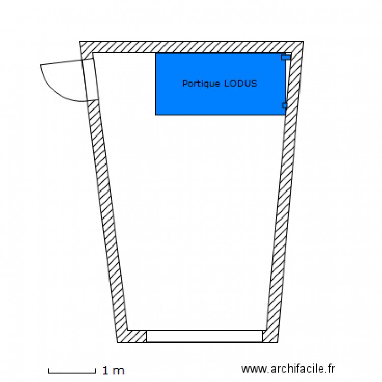 Plan M. BOURILLON. Plan de 0 pièce et 0 m2