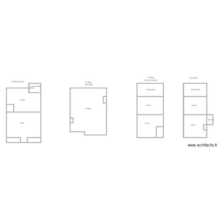 FAUBOURG MENIL. Plan de 0 pièce et 0 m2