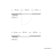 Porte coulissante RDC