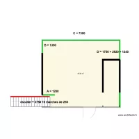 terrasse rambardes panneaux et rampe escalier