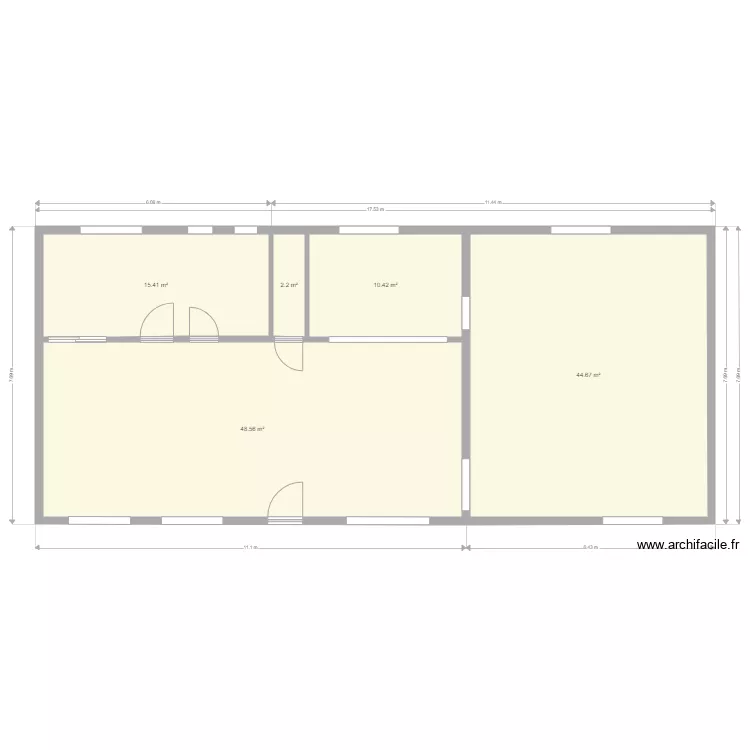 Etage de Vie 2020. Plan de 