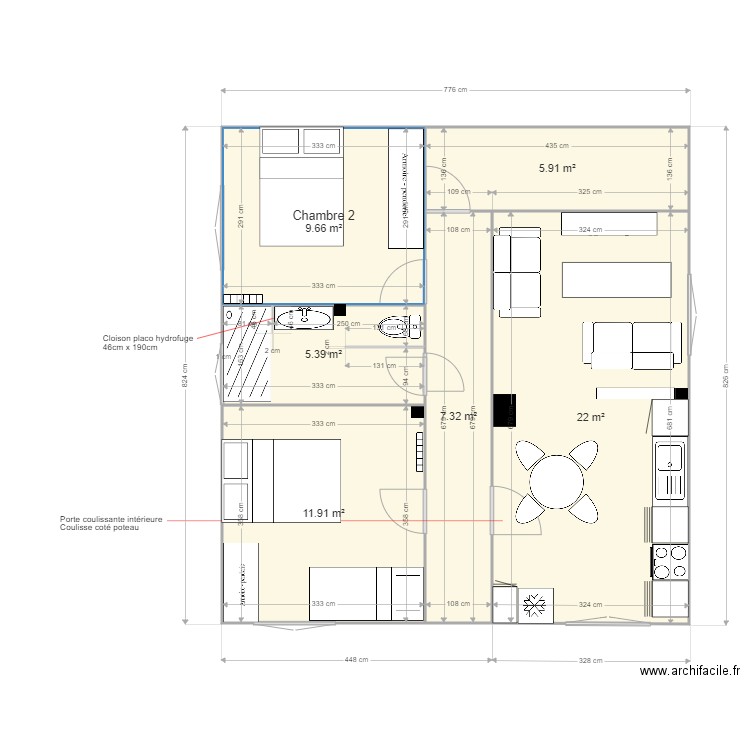 Joli Paillé RDC Projet. Plan de 0 pièce et 0 m2