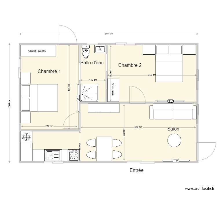 plan PAIN. Plan de 0 pièce et 0 m2