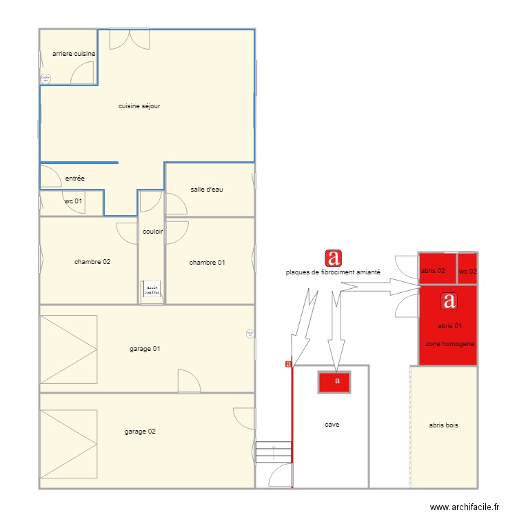 bourasseau am. Plan de 0 pièce et 0 m2