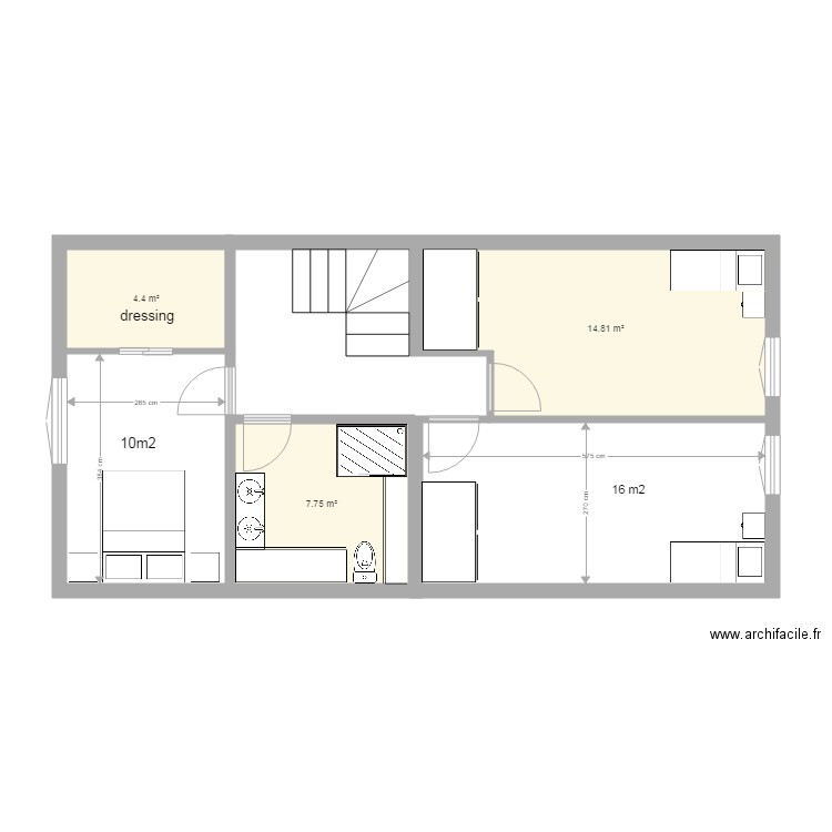 3 pontons1. Plan de 0 pièce et 0 m2