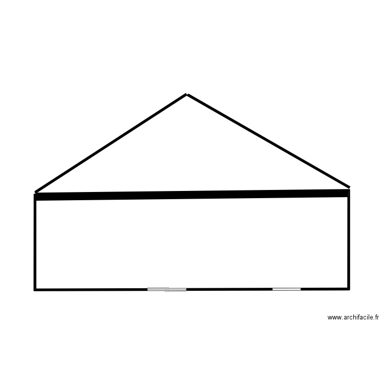 facadeSud. Plan de 0 pièce et 0 m2