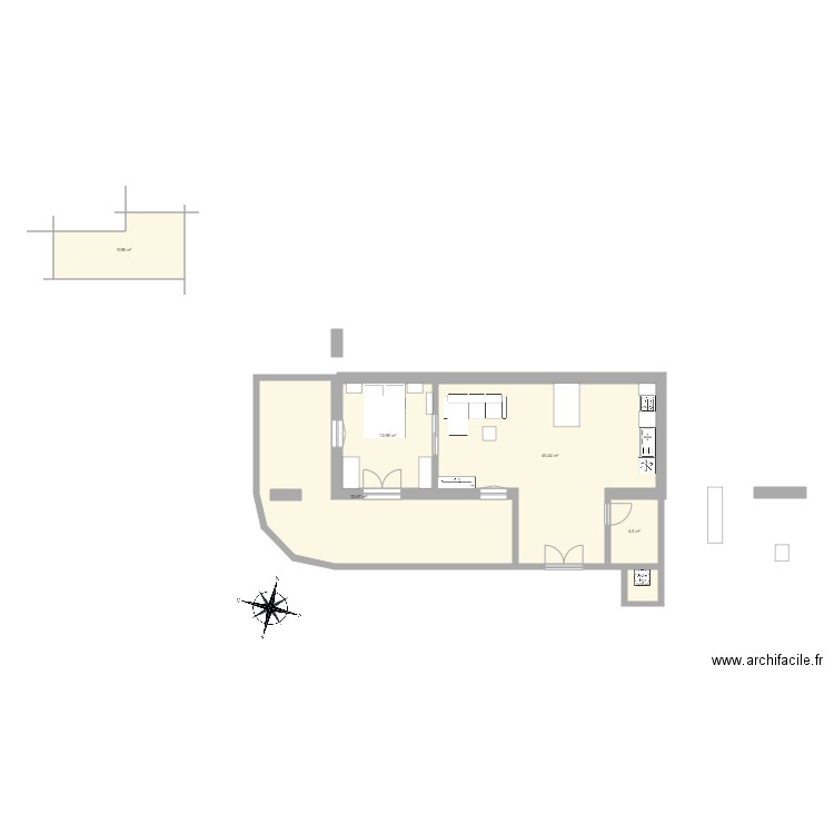 test 2. Plan de 0 pièce et 0 m2