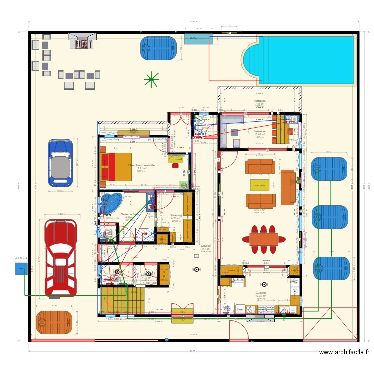 NEW PROJECT OF BUINDING modif PB. Plan de 0 pièce et 0 m2