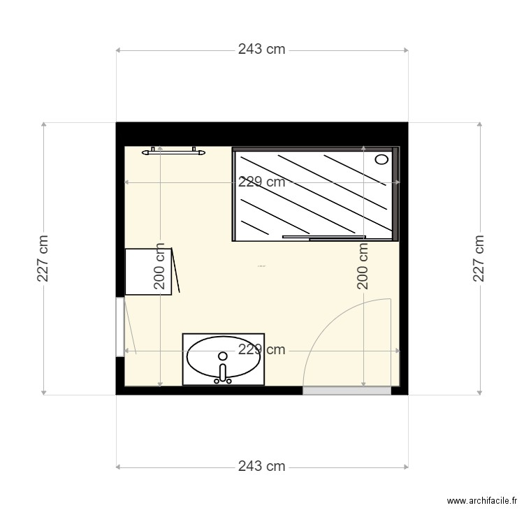 sdb 2. Plan de 0 pièce et 0 m2