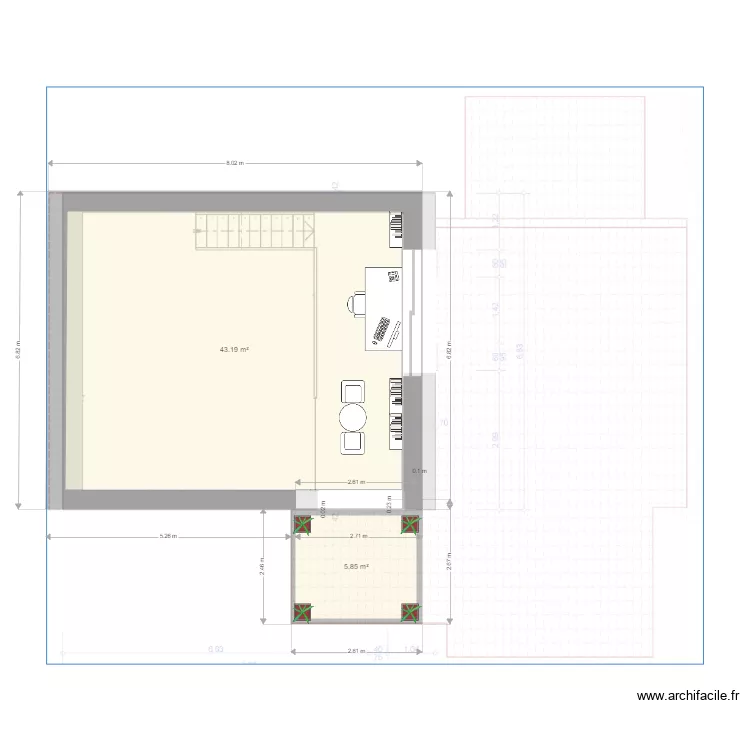 Oliveraie 1. Plan de 