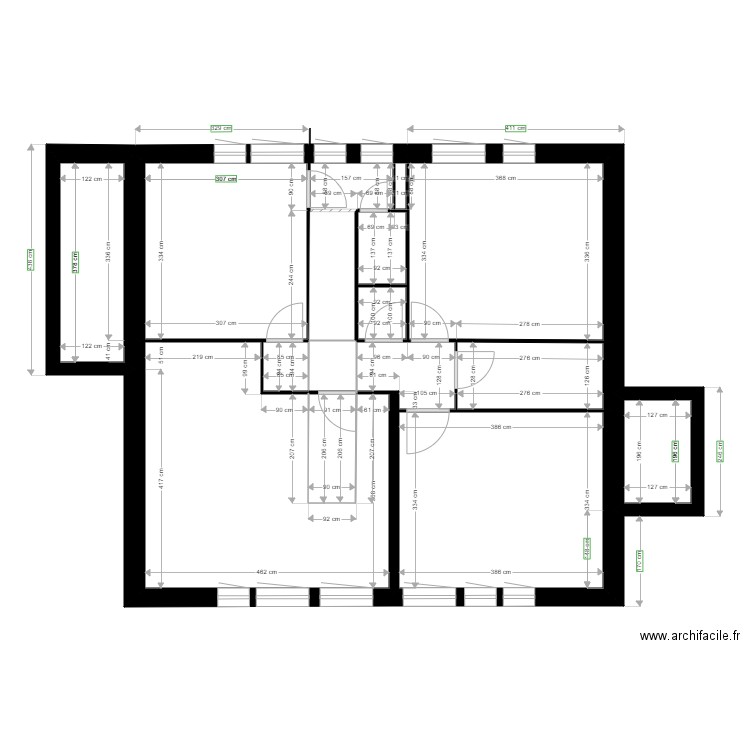 VILLA RDC  Melissa et Johny. Plan de 0 pièce et 0 m2