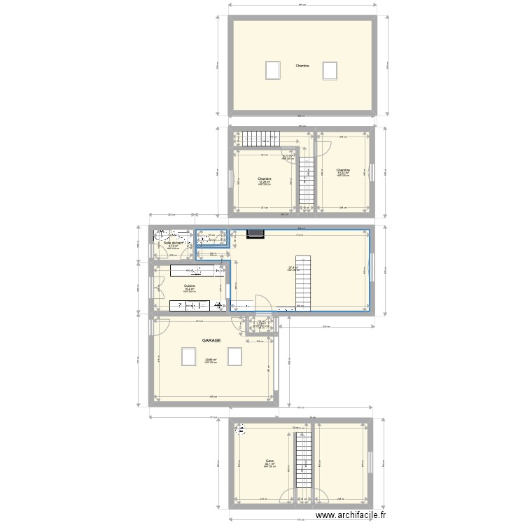 Maison Sangatte. Plan de 0 pièce et 0 m2