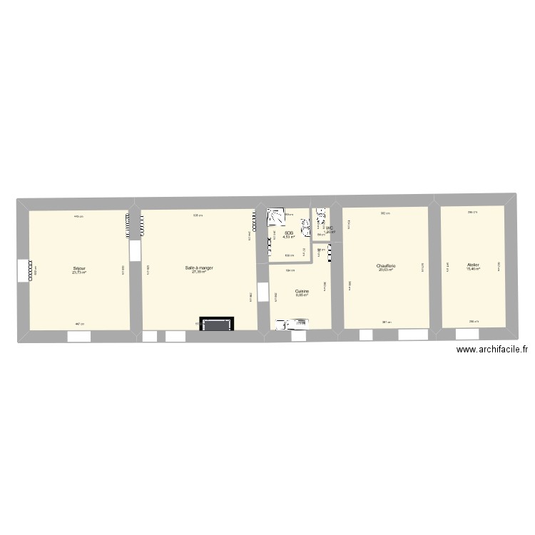 Vuchot - EDL RDC. Plan de 0 pièce et 0 m2