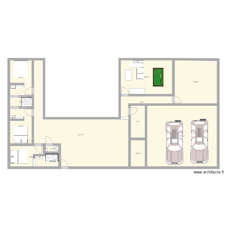 Maison U tiago. Plan de 0 pièce et 0 m2