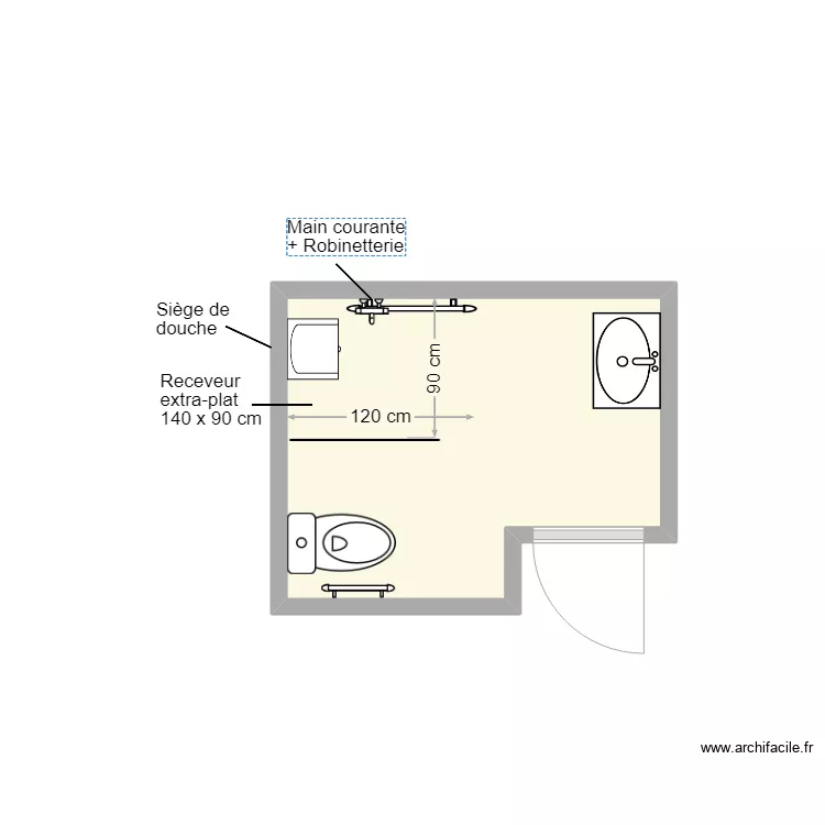 Kroupi SDB projet 2. Plan de Kroupi SDB projet 2. Plan de