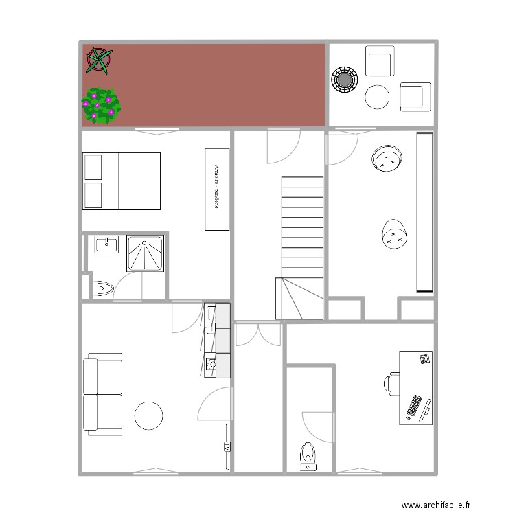Dubessey rdc. Plan de 0 pièce et 0 m2