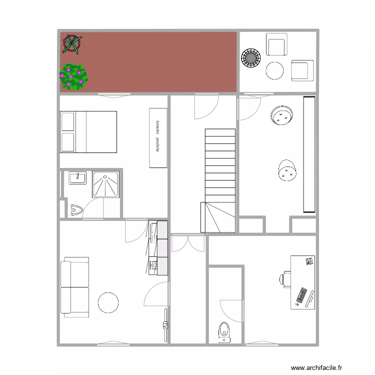 Dubessey rdc. Plan de 