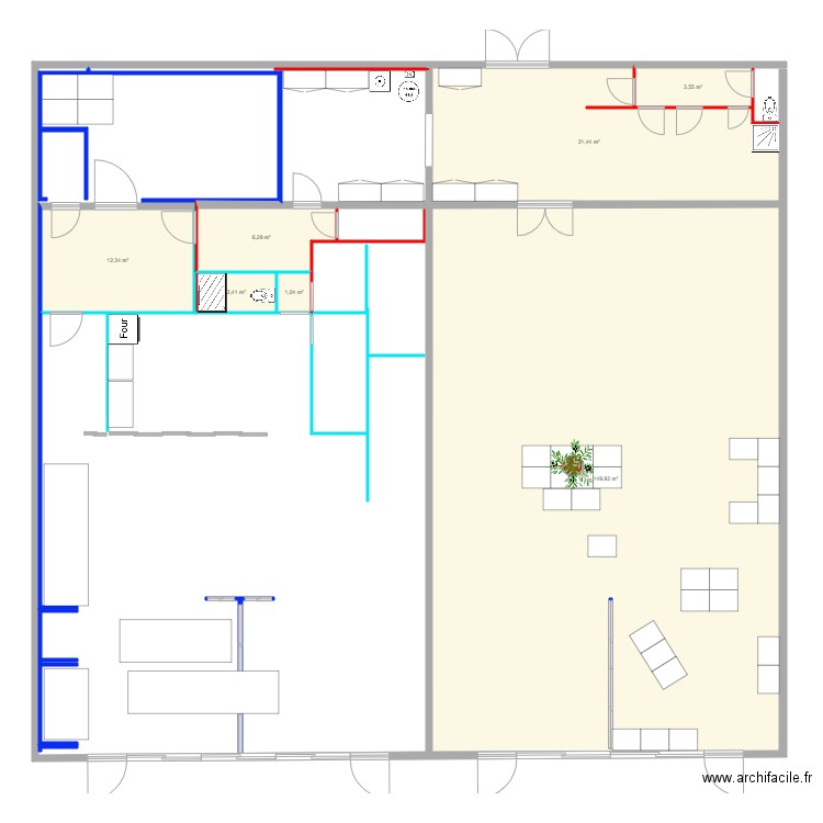 Plan11 2021. Plan de 11 pièces et 279 m2