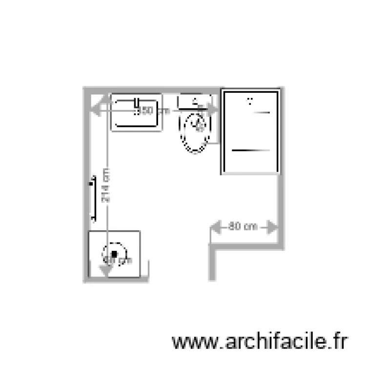 sdb gare. Plan de 