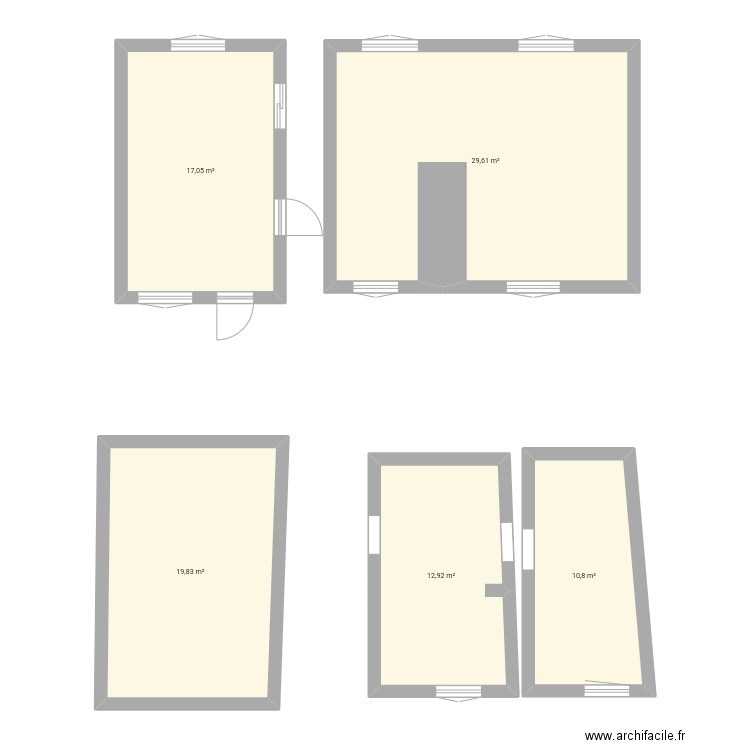 Maison. Plan de 0 pièce et 0 m2