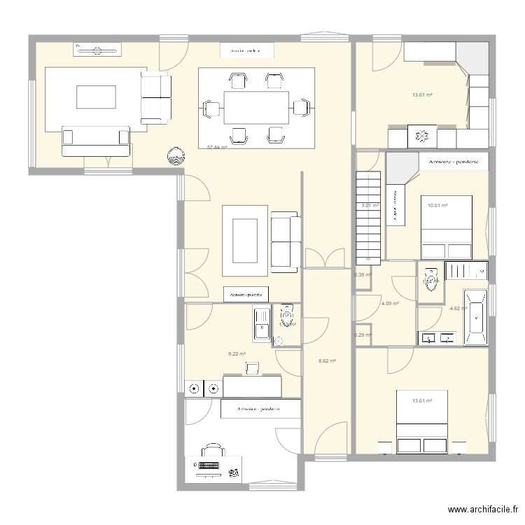 verdun RDC c. Plan de 0 pièce et 0 m2