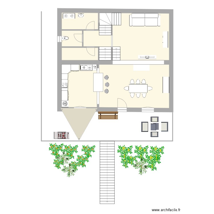 Raphenon. Plan de 0 pièce et 0 m2