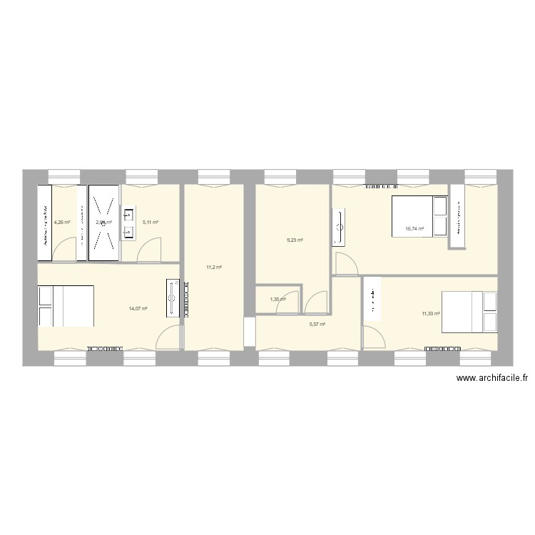Hardinvast. Plan de 0 pièce et 0 m2
