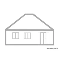 facade  ouest  avant projet
